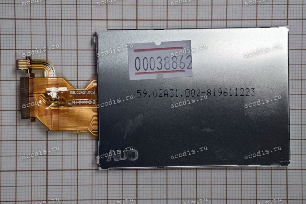 2.7 inch LCD 27AUGU07 (для ф/а Sony DSC-T2) 960x240 LED пин new 2.7 inch LCD 27AUGU07 (для ф/а Sony DSC-T2) 960x240 LED пин new