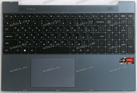 Keyboard Digma Pro Breve DN15R7-ADXW02 + topcase (F0006-052 MB3501052, SP53823) (Black/Gray/Matte/RUO/LED)