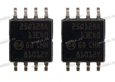 Микросхема 25Q128A 13EDF, 25Q128A 13E40, N25Q128A SOP-8 с разбора
