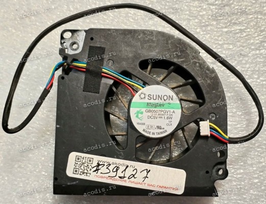 Кулер Asus G70, G70V, G70G (p/n GB0507PGV1-A, 13.V1.B3307.F.GN) DC5V 1,6W SUNON