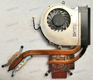 Сист.охл. Packard Bell Easynote LX86 (p/n DFS551205ML0T F96M, 3NZYBTATN40) FORCECON DC5V, 0,5A Cpu Fan 4 pin