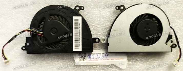 Кулер Asus D553MA, R515M, X553MA, A553MA, F553MA, P553MA, R515MA (p/n 13N0-RLP0201, 13N0-RLP0901, KSB0505HBA02) DC05V CPU COOLING FAN