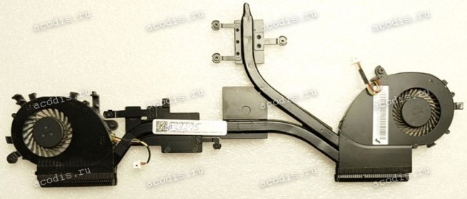 Сист.охл. Acer Aspire V5-572PG V5-572G (p/n SOL34ZRKTMTN003, EF40060S1-C020-S99, EF40060S1-C030-S99) DC5V 4 pin (Система охлаждения: термотрубка, радиатор + два вентилятора)
