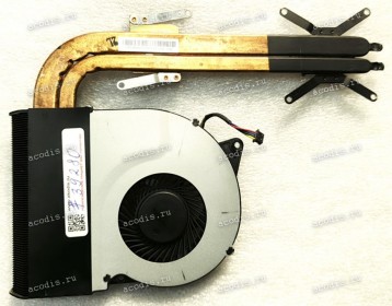 Сист.охл. Lenovo Thinkpad IdeaPad Z710, G700, G710 (p/n 13N0-B6A0C01, DFS531005PL0TEP) DC5V 4 pin (для дискретной видеокарты)