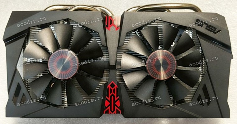 Cист.охл. Asus Graphics card nVidia GTX1060-A6G-9GBPS, GTX960/CG301M (p/n 13070-00890700) D6X4U_FD_4P_3K2_2FAN_58MM HP