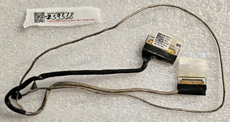LCD LVDS cable Dell Inspiron 3565, 3567, 3561, 3562, 3568, 054YNP (p/n: 450.09P01.0002, 450.09P01.2002) REV:A02