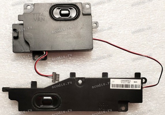 Speakers HP Pavilion 17-f (p/n: 3BY17TP00, Y17-R VAN, Y17-L VAN, 3BY17TP10, 2AQD062) Y17-L/R 4 pin