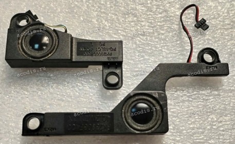 Speakers Acer Aspire 5750 5750ZG 5750G (p/n PK23000F300 PK23000F400, FG-18LC1, 4 Ohm 2 Watt ZYLUX) левый и правый динамик 2pin