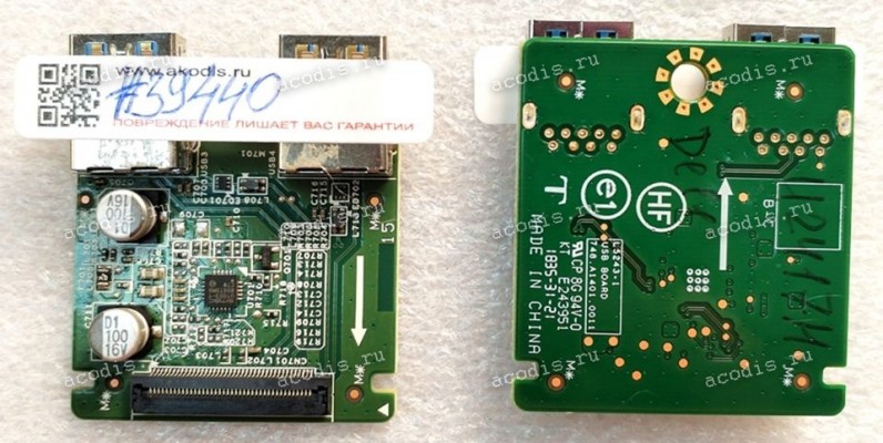 USB Board Dell U2717D 27" Monitor (p/n 748.a1401.0011, L5243-1)