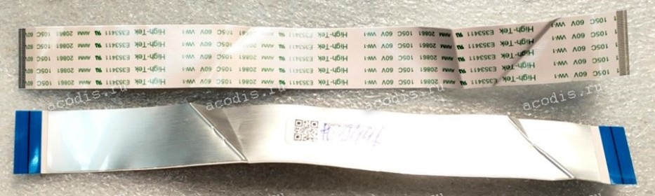 FFC шлейф 40 pin прямой, шаг 0.5 mm, длина 200 mm (фольгированный с одной стороны)