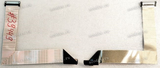 LCD LVDS FFC шлейф мониторный 30 pin прямой, шаг 1.0 mm, длина 352 mm с замками с двух сторон HP 21,5" Z22n Gen 2