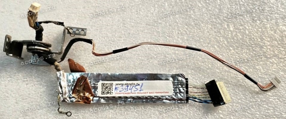 LCD LVDS cable Sony Vaio VGN-T250,  VGNT-350P, VGN-T series (p/n: 1-963-100-12, 196310012) & hinge