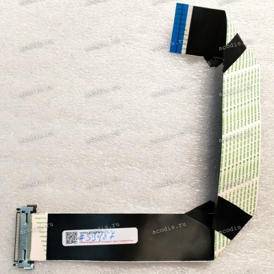 LCD LVDS FFC шлейф мониторный 30 pin обратный, шаг 1.0 mm, длина 320 mm с замком с одной стороны, CviLux