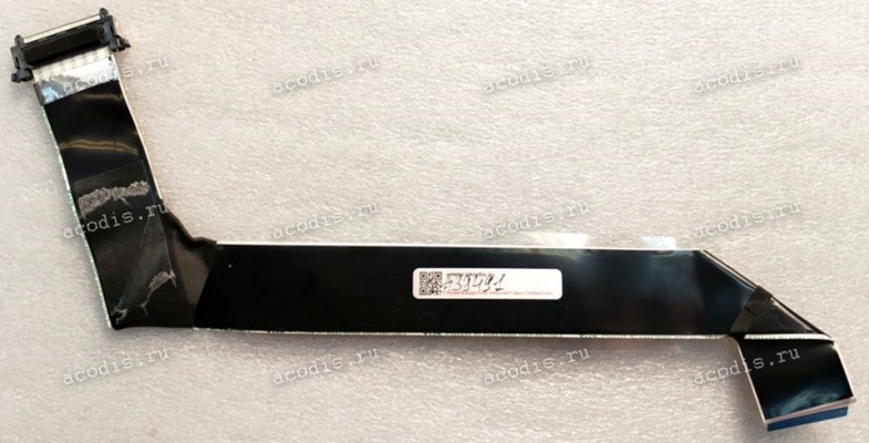 LCD LVDS FFC шлейф мониторный 51 pin прямой, шаг 0.5 mm, длина 370 mm, c  замком с одной стороны