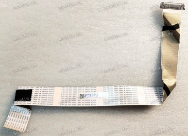 LCD LVDS FFC шлейф мониторный 30 pin обратный, шаг 1.0 mm, длина 480 mm с замком с одной стороны