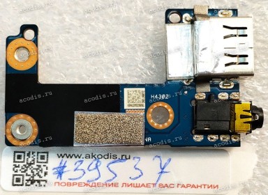 USB & Audio board Asus Zenbook 14X OLED UM5401QA (p/n: 90NB0UR0-R10010) IO_BD