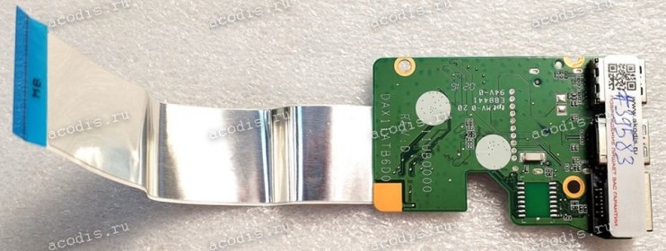 LAN & USB & CardReader Board Hp G17-131Ur 15 An 15 An050Nr (p/n: 33X11UB0000, DAX11ATB6D0 REV:D) & Cable