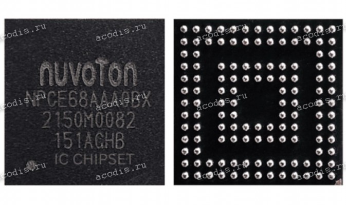 Микросхема Nuvoton NPCE68AAA0BX, NPCE68AAAOBX VFBGA-128 EC (Asus p/n: 06037-00390100) NEW original Микросхема Nuvoton NPCE68AAA0BX, NPCE68AAAOBX VFBGA-128 EC (Asus p/n: 06037-00390100) NEW original