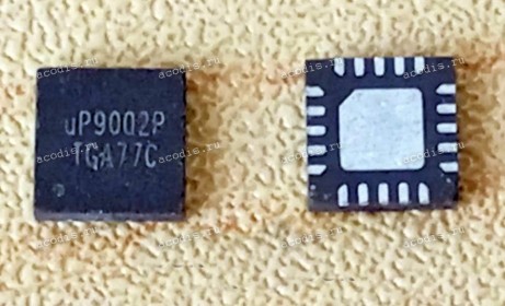 Микросхема UPI uP9002P, uP9002PQKF WQFN-20 PWM CONTROLLER (Asus p/n: 06095-01590000) NEW original