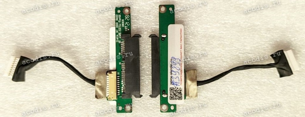 HDD SATA board EVE 15 C423 (p/n Z140A_SC_HDD R100, AMR-SATA-Ver02) & cable