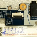 Audio Board HP Pavilion Gaming 15-cx TPN-c133 15-cx0098ur 15-cx0171ur (p/n DPK54 Ls-F843P rev: 1.0)