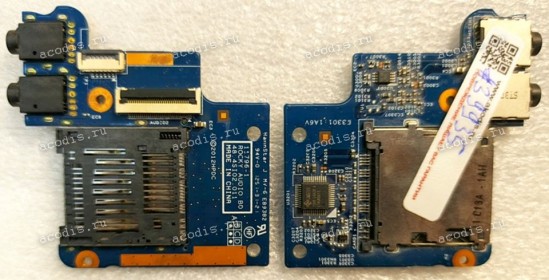 CardReader & Audio Board HP ProBook 4540s (p/n 48.4si02.011, 11796-1) Audio SD Card Reader Board