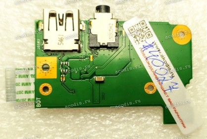 USB & Audio board Asus X553SA (p/n X553SA_I0 REV.2.0, 90NB0AC0-R10010) & Cable (p/n 14010-00201900)