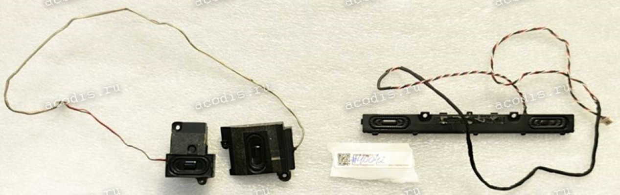 Speakers HP Pavilion dv6-7261 dv6-7056er dv6-7352er и др dv6-7000 серии (p/n 682096-001 682095-001 FG 251215-9 3.2Ohm) Colossus 15" 23.40A3L.001 FG VER:A01 & Cable 4 pin - 2 пары