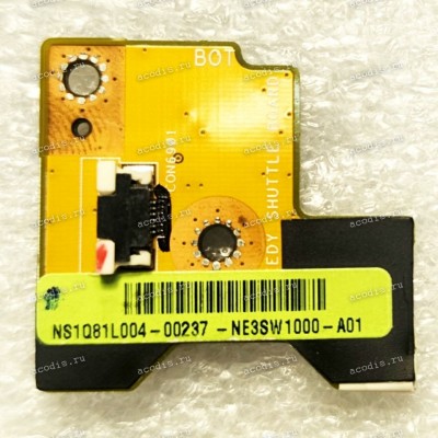 Button board Lenovo IdeaPad Y510 IdeaPad Y510 (p/n NE3SW1000-A01) VOLUME SPEEDY BOARD (Плата с кнопками регулировки громкости) Button board Lenovo IdeaPad Y510 IdeaPad Y510 (p/n NE3SW1000-A01) VOLUME SPEEDY BOARD (Плата с кнопками регулировки громкости)
