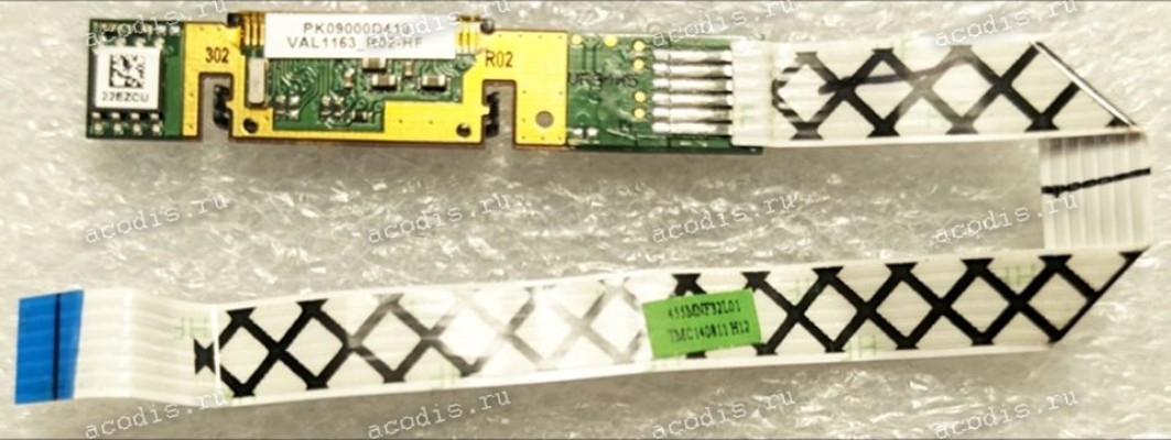 Fingerprint sensor HP Probook 430 G2 ZBook 15 (p/n PK09000D410 VAL1163_R02-HF) & Cable (ZPL50/ZPL55 NBX0001MX00) Fingerprint sensor HP Probook 430 G2 ZBook 15 (p/n PK09000D410 VAL1163_R02-HF) & Cable (ZPL50/ZPL55 NBX0001MX00)