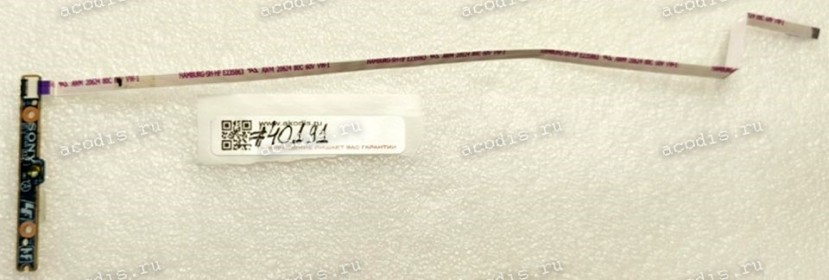 Button Board Sony Vaio SVF15NB1GL SERIES SVF15N2Z2RB (p/n DAFI3TB18D0 Rev:D)