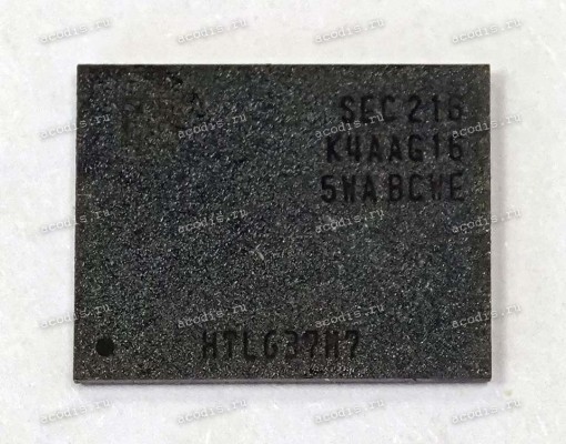 Микросхема Samsung K4AAG165WA-BCWE FBGA96 DDR4 3200 1024M*16 1.2V (Asus p/n: 03012-00040700) original
