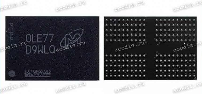 Микросхема Micron D9WLQ MT53E1G32D4NQ-046 WT:E LPD4 X 4266 1024M*32 FBGA200QD (Asus p/n: 03013-00100000) NEW original