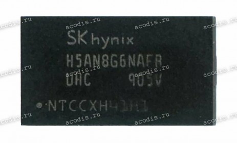 Микросхема SKhynix H5AN4G6NAFR-UHC DDR4 2400 4Gb 256M*16 1.2V FBGA96 (Asus p/n: 03012-00010000, 03012-00050000) NEW original