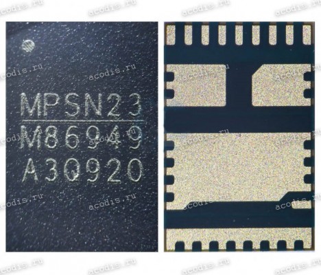 Микросхема MPS MP86949GMW-Z, M86949 LGA-34(4*6) POWER MOSFET SW. (Asus p/n: 07035-00420000) NEW original
