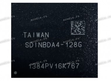 Микросхема SanDisk SDINBDA4-128-1002W 128GB TFBGA-153 FW:QS1.1D FLASH (Asus p/n: 03100-00153600) NEW original