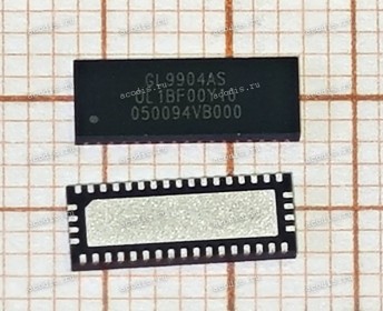 Микросхема Genesys Logic GL9904, GL9904AS-OLY10, GL9904-OLY11 QFN-42 (Asus p/n: 06113-00570100) NEW original - USB3.2. Gen2, Redriver Switch, QFN-42, Type-C/DP/ALT (4:4 MUX) I2C I/F