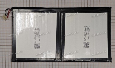 АКБ Digma Pro Quantum TA2D5P01 (308590-1S2P 3,8V 7000mAh 26,6Wh 6pin 5проводов, SP47776) new