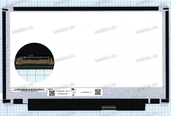 N116BGE-EA2 rev. C2 1366x768 LED 30 пин slim NEW N116BGE-EA2 rev. C2 1366x768 LED 30 пин slim NEW