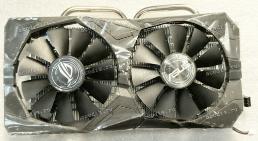 Сист.охл. Asus Graphics card ATI ROG-STRIX-RX560-4G-GAMING, ATI ROG-STRIX-RX560-O4G-EVO-GAMING, ATI ROG-STRIX-RX560-O4G-GAMING, ATI STRIX-RX460-4G-GAMING, ATI STRIX-RX460-O4G-GAMING (p/n 13070-01170300, 13070-01170500) 4 pin & 4 pin ROG_STRIX_D6X2 FS FD 4