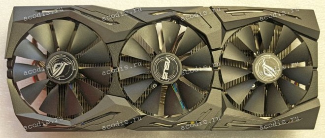 Сист.охл. Asus Graphics card Nvidia ROG-STRIX-GTX1070TI-8G-GAMING (p/n 13070-01436200) 3FAN_25S_FD_7P_3K_KFS_53.2MM