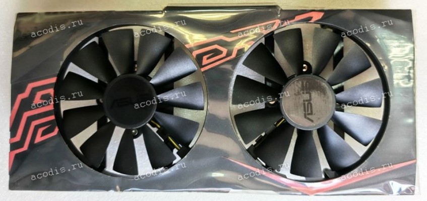 Кулер Asus Graphics card EX-GTX1060-6G; EX-GTX1060-O6G; EX-GTX1070-8G; EX-GTX1070-O8G; EX-RX570-4G; EX-RX570-4G-S8-USB; EX-RX570-O4G; EX-RX570-O4G-S8-USB; EX-RX570-O8G; EX-RX580 2048S ORIG (p/n 13070-01161900) DIAMOND 2B_FD_4P_3K5 KFS