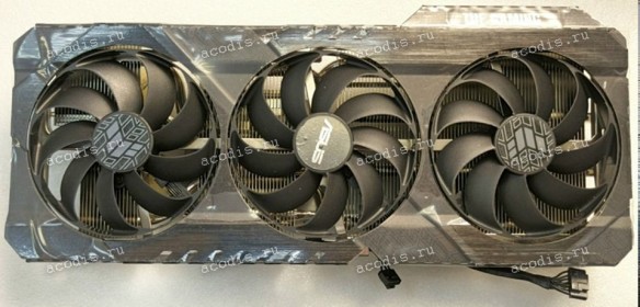 Сист.охл. Asus Graphics card Asus GeForce RTX TUF Gaming PG190_TUF_250W_EF_KG (p/n 13070-02343900, 0771-V2333-M) 3 кулера, 4 pin, 7 pin
