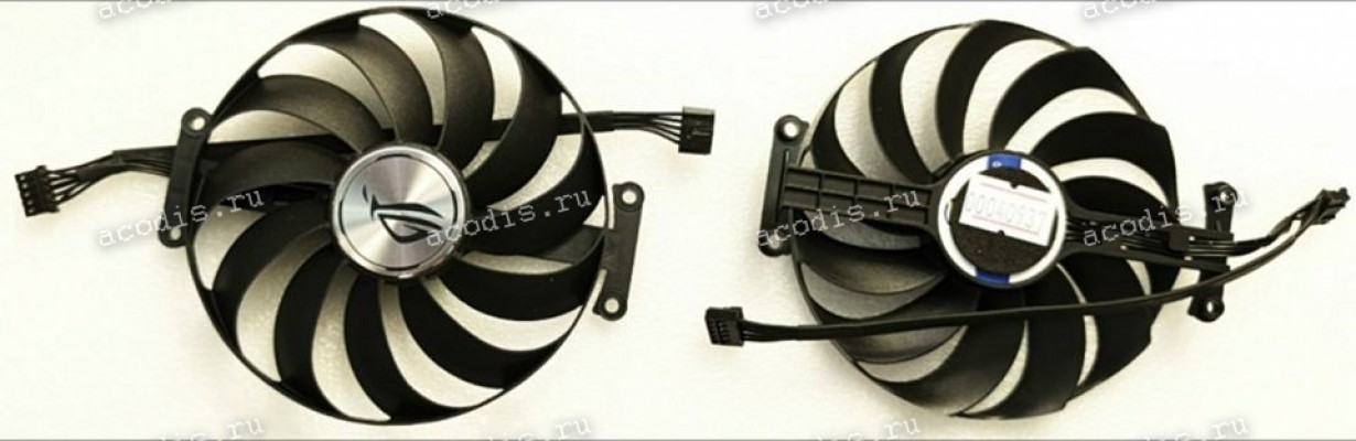 Кулер Asus Graphics card (p/n 13070-02812300) RMA_TUF RX6500XT_ FAN 10012 5P R Additional_FAN, 5 pin
