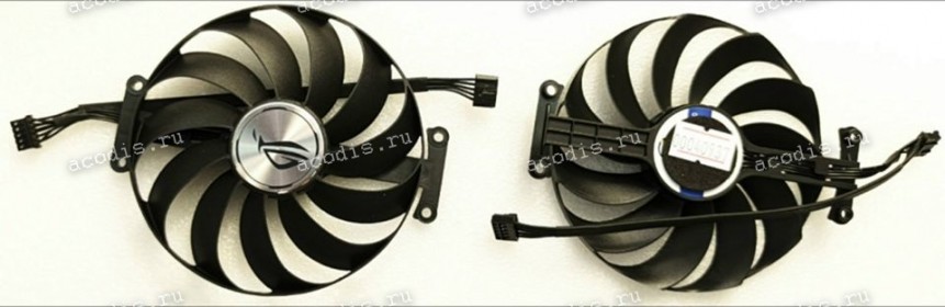Кулер Asus Graphics card (p/n 13070-02812300) RMA_TUF RX6500XT_ FAN 10012 5P R Additional_FAN, 5 pin