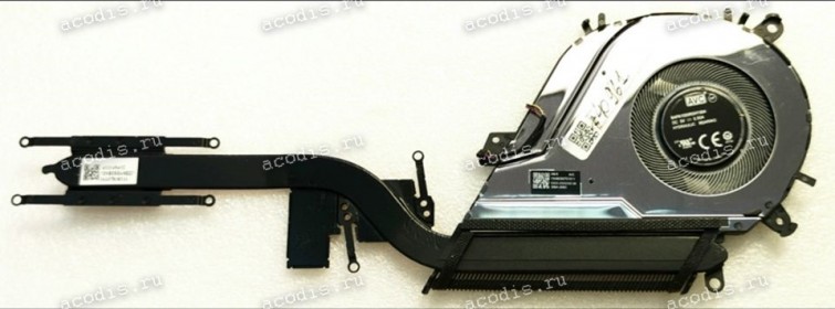 Сист.охл. Asus UX435EG (p/n 13NB0SI0AM0221, BAPA1005R5HY004 DC 5V, 13NB0SI0T01011) UX435EG THM MOD ASSY (AURAS) 4 pin