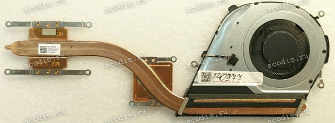 Сист.охл.Asus VivoBook 14 X421EQ X421EQY (p/n 13NB0RK0AM0201, DFS5K121154914 DC 5V FMDT) CPU X421EQY TH MOD ASSY AURAS 4 pin