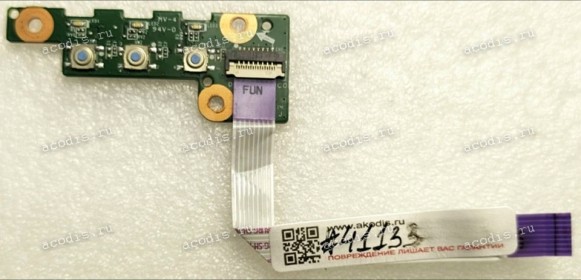 LED & Button Board Acer Aspire 8951G, 8951G-2678G87Bnkk (p/n DA0ZYGPI8C0 REV:C) & Cable