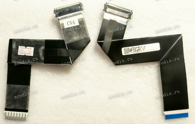 LCD LVDS FFC шлейф мониторный 30 pin обратный, шаг 1.0 mm, длина 280 mm Asus LMT VG27A VG27BQ VG27AQZ VG27AQ VG27AQ-TX VG27AQE (p/n 14011-04100200) LCD Monitor LVDS CABLE 30P 280 с замком с одной стороны
