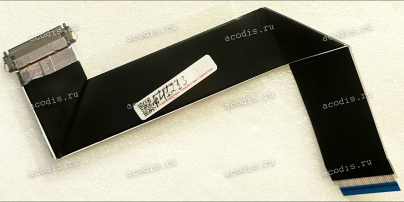 LCD LVDS FFC шлейф мониторный 30 pin обратный, шаг 1.0 mm, длина 310 mm Asus LMT BE24EQK BE24EQSK C424EQK (p/n 14011-04800100) LCD Monitor LVDS CABLE / QISDA/5K.4SP01.CY1 с замком с одной стороны